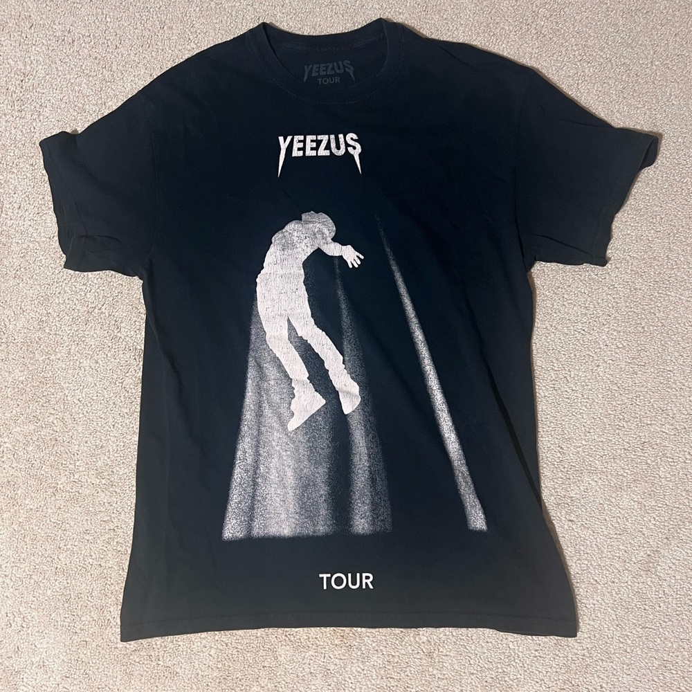 Yeezy Black and White Graphic Tee